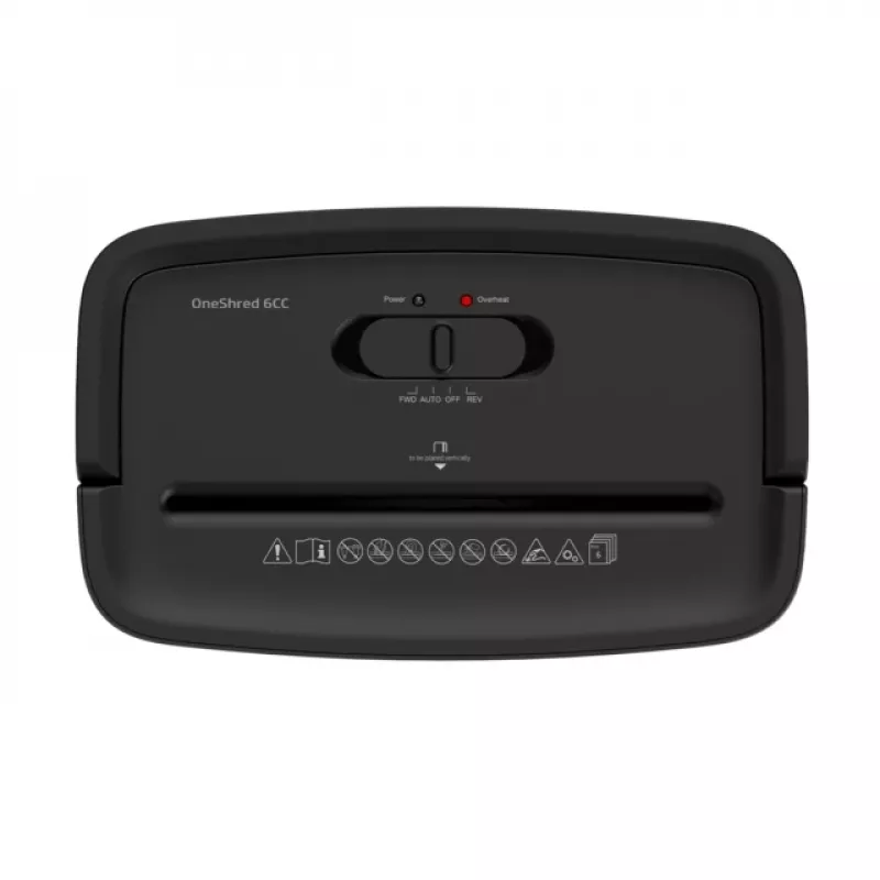 HP One Shred 6CC -silmäpaperisilppuri silppuava 68 dB musta