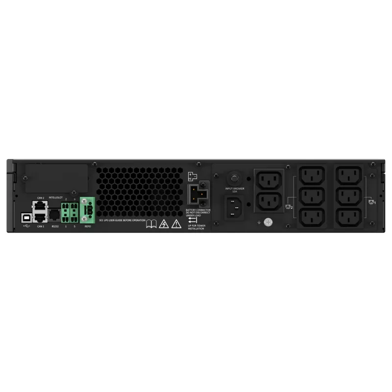 Vertiv Liebert GXT5-3000IRT2UXLN 3 kVA Online-UPS kiskoilla ja viestintäkortilla