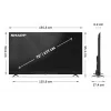 Sharp 70HP5265E TV 177,8 cm (70 tuumaa) 4K Ultra HD Smart TV Wi-Fi musta