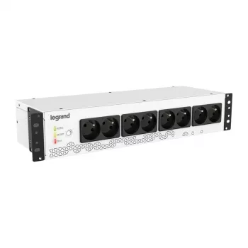 Legrand Keor UPS PDU 800VA FR INPUT 8 FR OUTPUT keskeytymätön virransyöttö (UPS) Standby (Offline) 0,8 kVA 480 W 8 AC-lähtöä