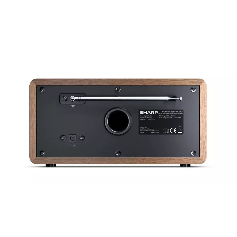 Sharp DR-450 Personal Digital ruskea, ruostumaton teräs