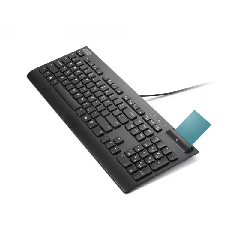 Lenovo Smartcard II johdollinen näppäimistö viro musta USB-A Plunger-kytkin