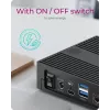 ICY BOX 11 in 1 hybriditelakointiasema kolminkertaisella videolähdöllä