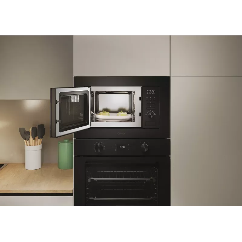 Candy CA20FMW7NB musta grillimikroaaltouuni kalusteeseen 20 L 800 W