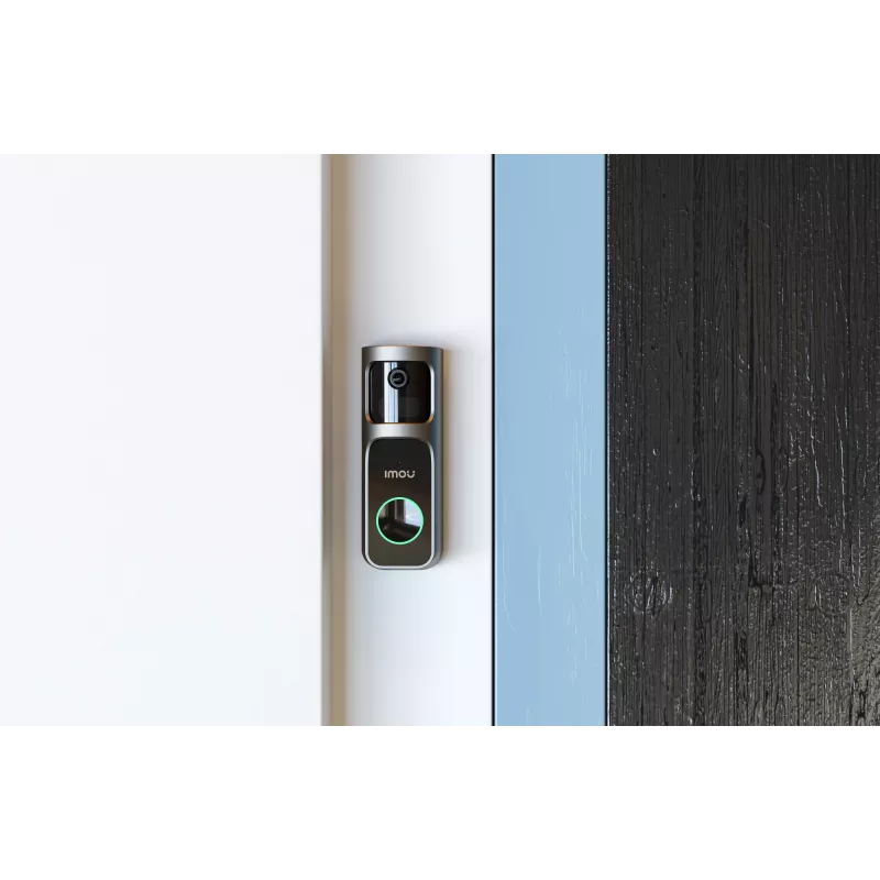 Imou Doorbell 2S Kit musta 3 MP langaton seinäasennus