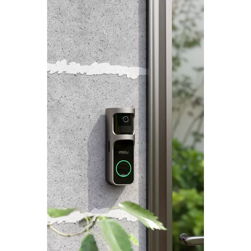 Imou Doorbell 2S Kit musta 3 MP langaton seinäasennus