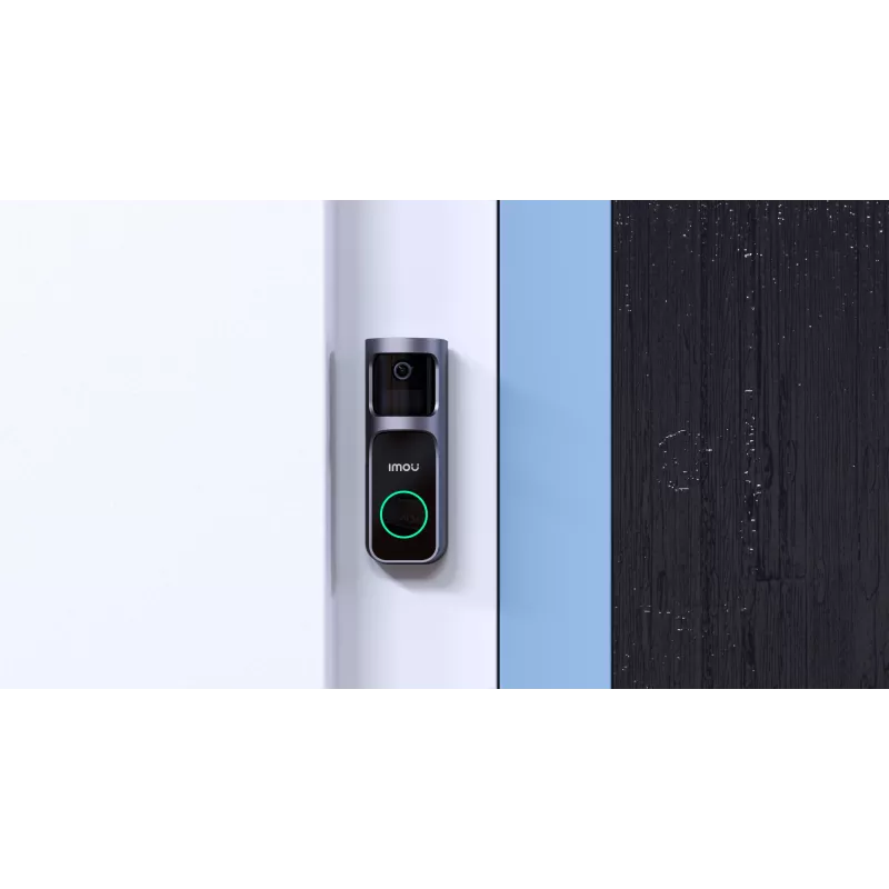 Imou Doorbell 2S Kit musta 3 MP langaton seinäasennus