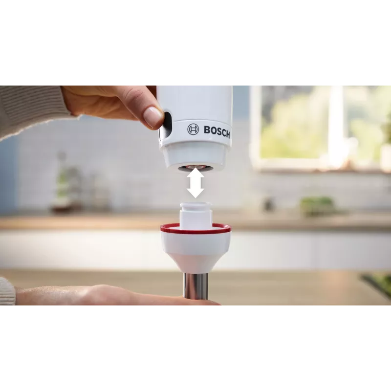 Bosch Serie 4 MSM4W210 tehosekoitin 0,6 L sauvasekoitin 600 W musta, valkoinen