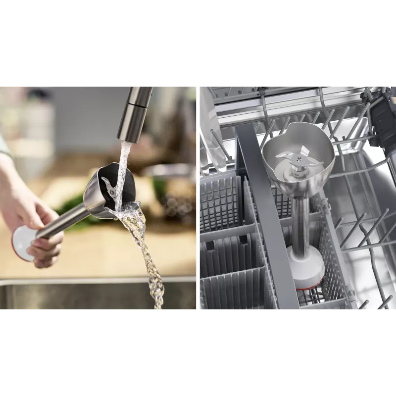 Bosch Serie 4 MSM4W210 tehosekoitin 0,6 L sauvasekoitin 600 W musta, valkoinen