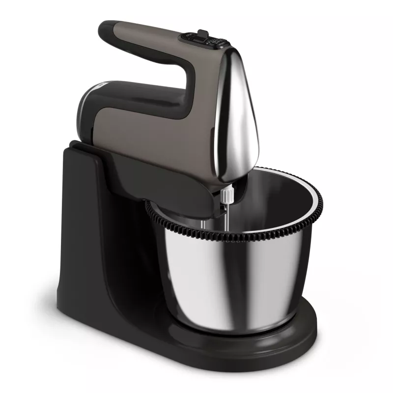 Tefal Powermix Silence HT654E38 käsivatkain ja seisova kulho 600 W harmaa/musta