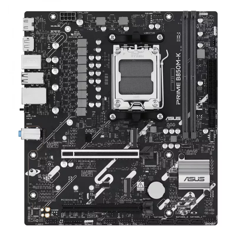 Emolevy ASUS PRIME B850M-K AMD B850 kanta AM5 micro ATX