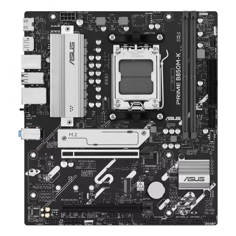 Emolevy ASUS PRIME B850M-K AMD B850 kanta AM5 micro ATX