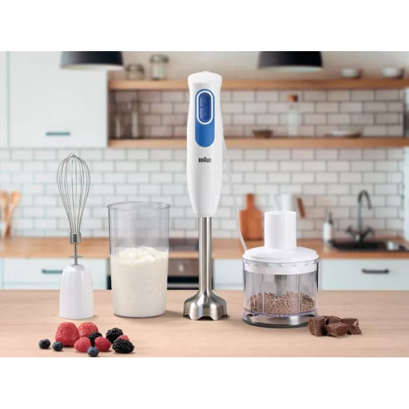 Braun MultiQuick 2 MQ20236MWH 0,5 L sauvasekoitin 600 W sininen, valkoinen
