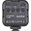 Godox LED6BI kameran salama musta 6500K akku 10h