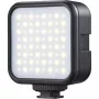 Godox LED6BI kameran salama musta 6500K akku 10h