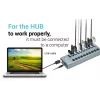 i-tec USB 3.0 Charging HUB 10 porttia + virtalähde 48 W