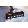 Bosch BCS711PET varsi-imuri/sähköharja akku kuiva pussiton 0,3 L musta, punainen 3 Ah
