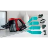 Bosch BCS711PET varsi-imuri/sähköharja akku kuiva pussiton 0,3 L musta, punainen 3 Ah