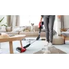 Bosch BCS711PET varsi-imuri/sähköharja akku kuiva pussiton 0,3 L musta, punainen 3 Ah