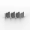 Lindy USB Type-C-porttitulppien avain - 4 tulppaa, valkoinen