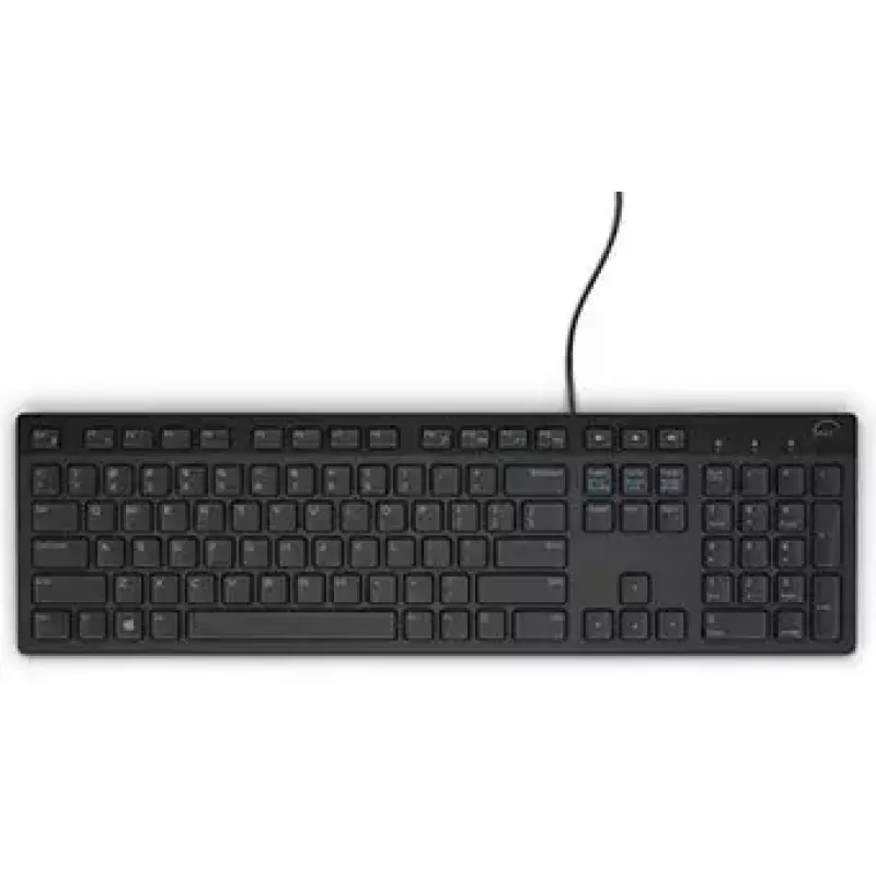 DELL KB216 näppäimistö yleiskäyttöön USB QWERTY US International musta