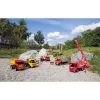 Traktori Lena GIGA TRUCKS ZL-02123 kauhalla ja perävaunulla