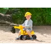Ajettava kaivinkone Lena GIGA TRUCKS Excavator PRO 4 pyörää muovi teräs