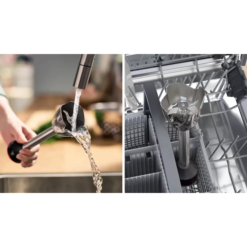 Bosch Serie 6 MSM6M621 sauvasekoitin 0,5 L 1000 W musta, ruostumaton teräs