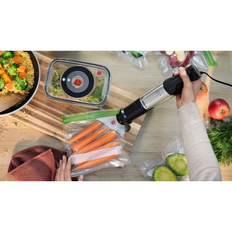 Bosch Serie 6 MSM6M621 sauvasekoitin 0,5 L 1000 W musta, ruostumaton teräs