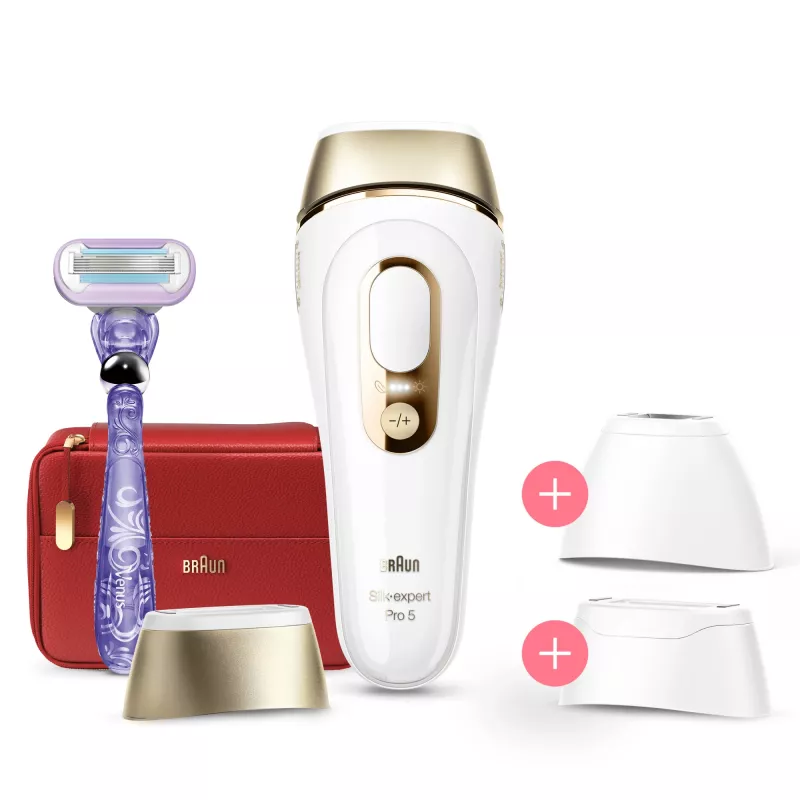 Braun Silk-expert Pro Silk·expert Pro 5 PL5267 voimakas pulssivalo (IPL) kulta, valkoinen