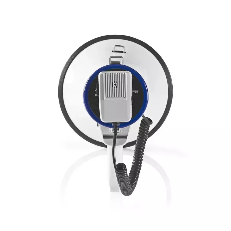 Nedis MEPH200WT -megafoni valkoinen sininen 20 W 300 m kantama