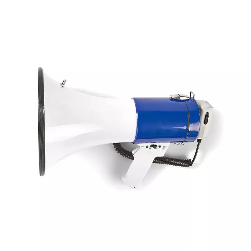 Nedis MEPH200WT -megafoni valkoinen sininen 20 W 300 m kantama