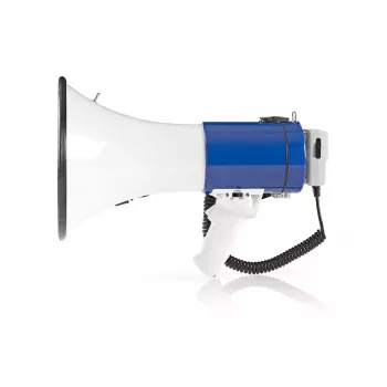 Nedis MEPH200WT -megafoni valkoinen sininen 20 W 300 m kantama
