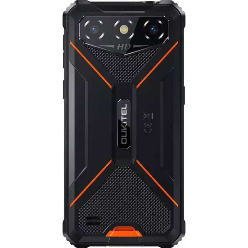 Oukitel G3 6 älypuhelin, 4 GB RAM, 128 GB, 6300 mAh, oranssi