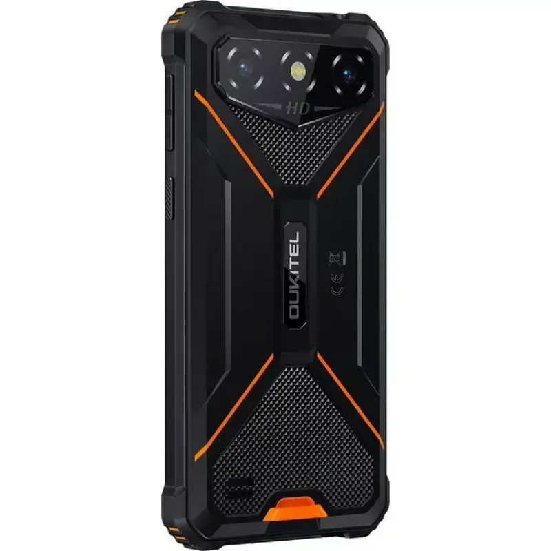 Oukitel G3 6 älypuhelin, 4 GB RAM, 128 GB, 6300 mAh, oranssi