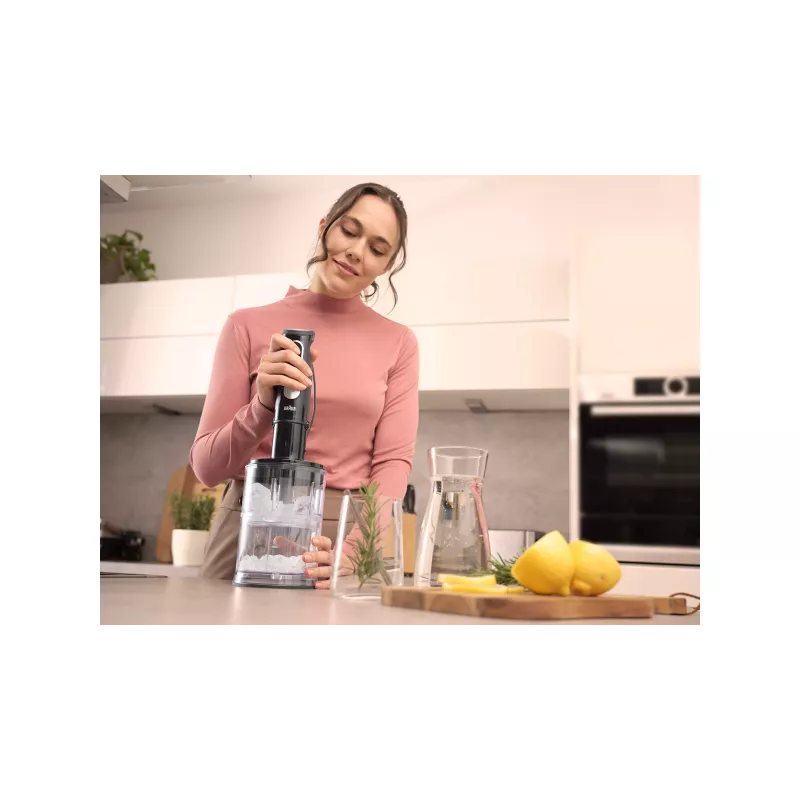 Braun MultiQuick 5 MQ55.254MBK 0,5 l sauvasekoitin 1000 W musta, ruostumaton teräs
