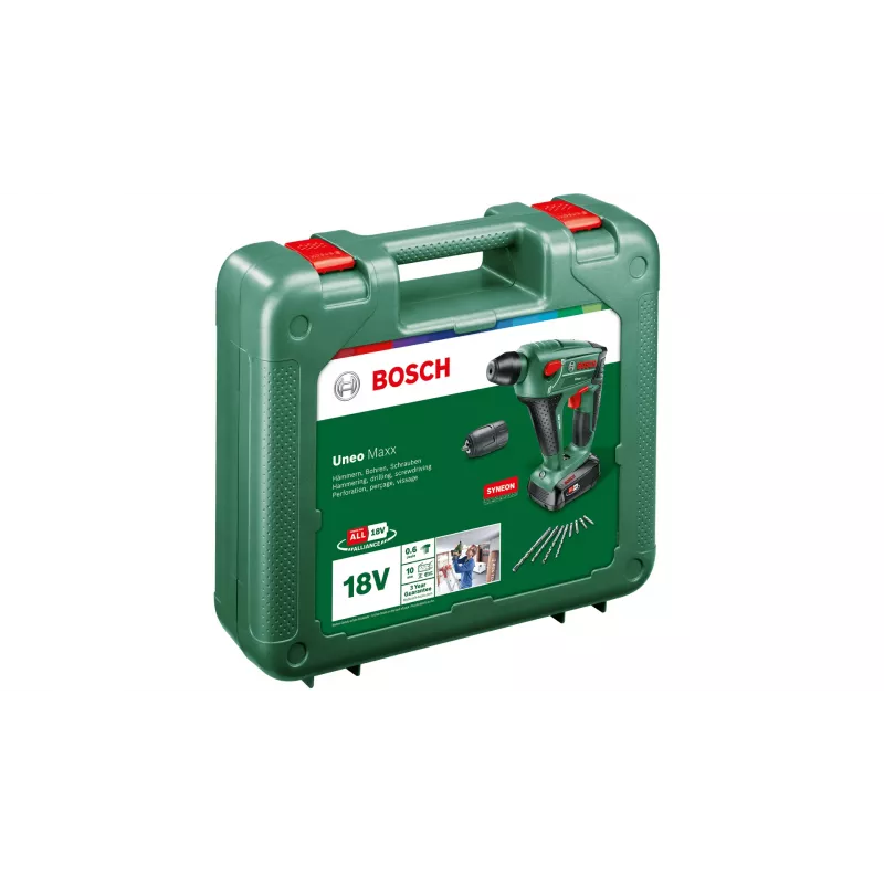 Bosch UneoMaxx SDS-Quick akkuporavasara, 18 V, 2,5 Ah (060395230F)