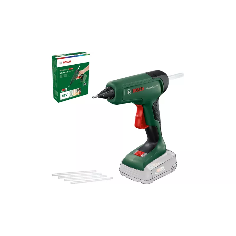 Kuumaliimapistooli Bosch AdvancedGlue 18V langaton 11 mm liimapuikoille