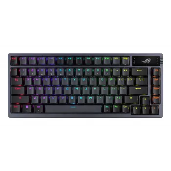 Langaton mekaaninen näppäimistö ASUS ROG Azoth musta — malli 90MP0316-BKUA01, RGB-taustavalo