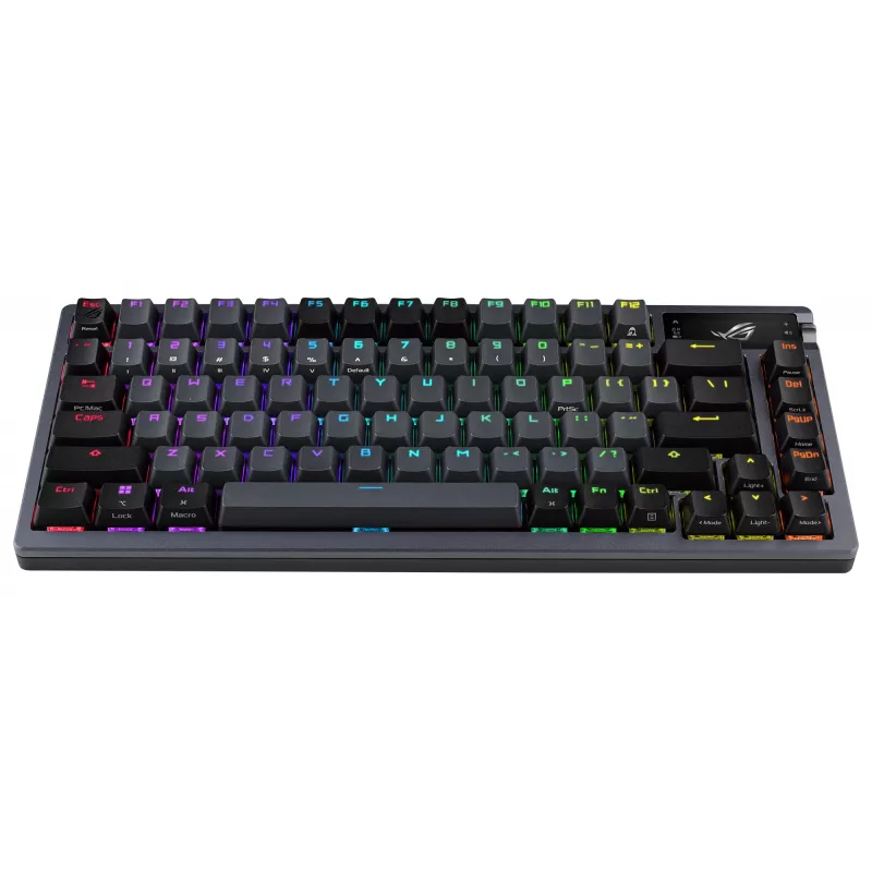 Langaton mekaaninen näppäimistö ASUS ROG Azoth musta — malli 90MP0316-BKUA01, RGB-taustavalo