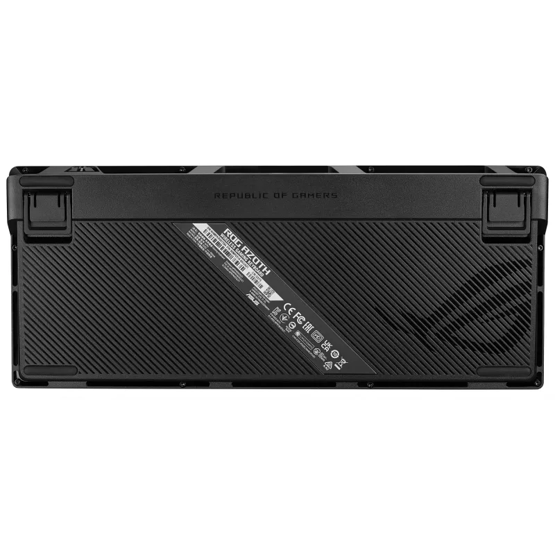 Langaton mekaaninen näppäimistö ASUS ROG Azoth musta — malli 90MP0316-BKUA01, RGB-taustavalo