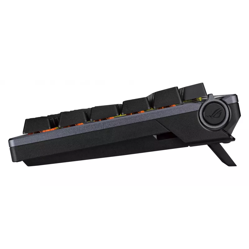 Langaton mekaaninen näppäimistö ASUS ROG Azoth musta — malli 90MP0316-BKUA01, RGB-taustavalo
