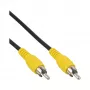 InLine videokaapeli, 1x RCA M/M, keltaiset liittimet, 2 m, RCA, RCA, 2 m, musta