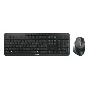 CHERRY Stream desktop ultimate näppäimistö ja hiiri sisältäen Home/Office USB + RF Wireless + Bluetooth QWERTZ saksa musta