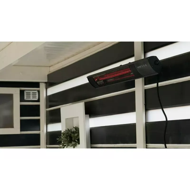 Infrapunalämmitin SUNRED RD-DARK-20, 2000 W, seinäasennettava, IP55, musta