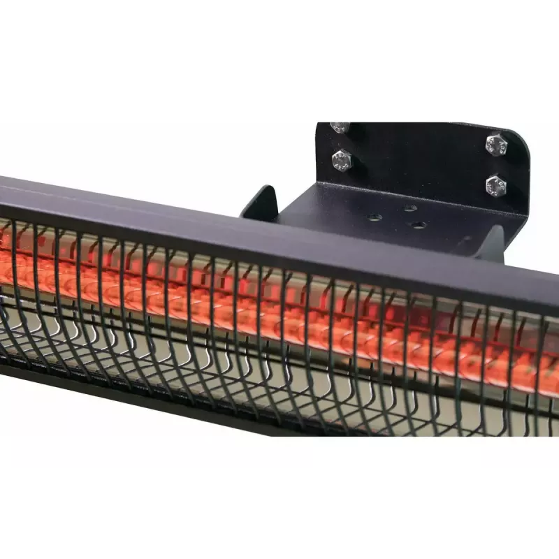 Infrapunalämmitin SUNRED RD-DARK-20, 2000 W, seinäasennettava, IP55, musta