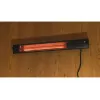 Infrapunalämmitin SUNRED RD-DARK-20, 2000 W, seinäasennettava, IP55, musta
