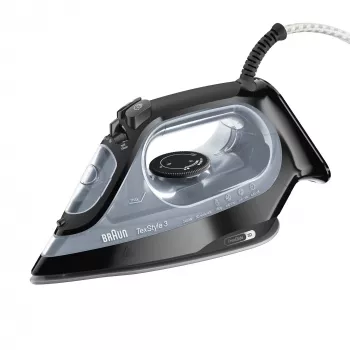 Braun TexStyle 3 SI3055BK höyrysilitysrauta keraaminen pohja 2400 W musta