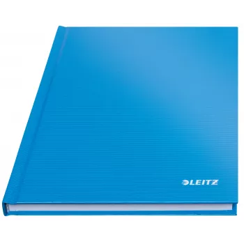 Leitz muistikirja Solid Hardcover A5 ruudullinen 90 g/m² 80 arkkia, yksivärinen, sininen, A5, 80 arkkia, kiiltävä, 80 g/m²