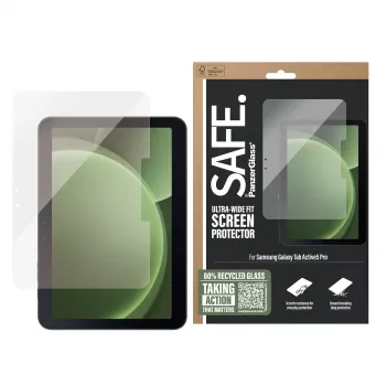 PanzerGlass SAFE. by ® näytönsuojus Samsung Galaxy Tab Active5 Pro | Ultra-Wide Fit